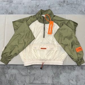 Heron Preston crop windbreaker